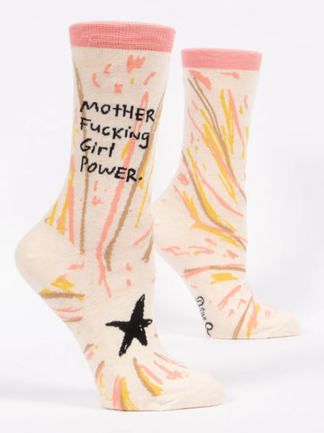 Girl Power Crew Socks
